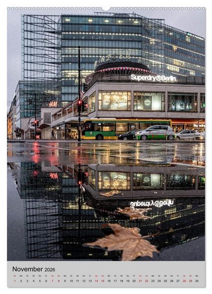 Produktbild: Blicke durch Berlin - Architektur und Atmosph&auml;re (hochwertiger Premium Wandkalender 2026 DIN A2 hoch), Kunstdruck in Hochglanz