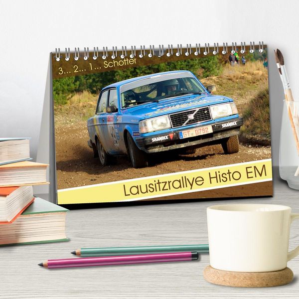 Produktbild: Lausitzrallye Histo EM (Tischkalender 2026 DIN A5 quer), CALVENDO Monatskalender
