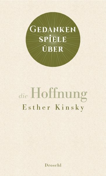 Produktbild: Gedankenspiele &uuml;ber die Hoffnung