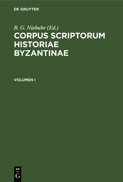 Produktbild: Corpus scriptorum historiae Byzantinae. Chronicon Paschale. Volumen I