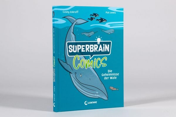 Produktbild: Superbrain-Comics - Die Geheimnisse der Wale