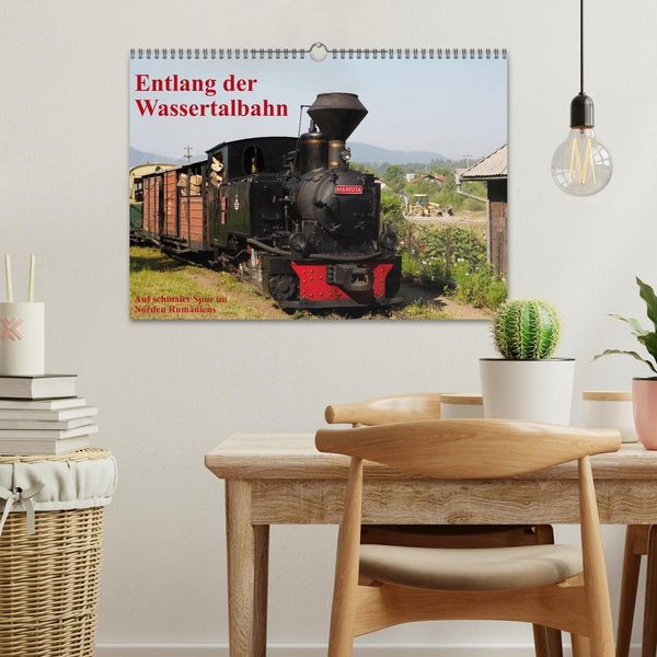 Produktbild: Entlang der Wassertalbahn - Auf schmaler Spur im Norden Rum&auml;niens (Wandkalender 2026 DIN A3 quer), CALVENDO Monatskalender