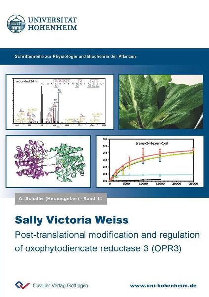 Produktbild: Post-translational modification and regulation of oxophytodienoate reductase 3 (OPR3)