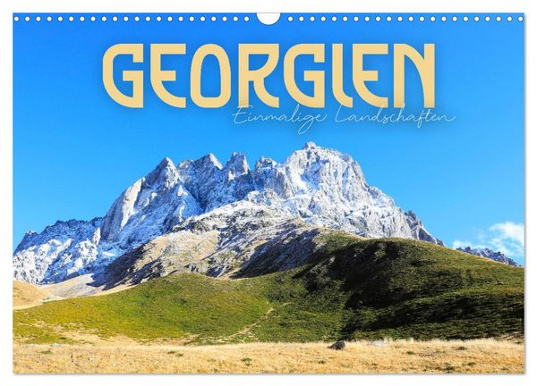 Georgien - Einmalige Landschaften (Wandkalender 2026 DIN A3 quer), CALVENDO Monatskalender