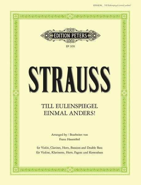 Produktbild: Strauss, R: Till Eulenspiegel Einmal Anders!