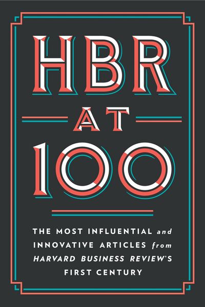 Produktbild: HBR at 100
