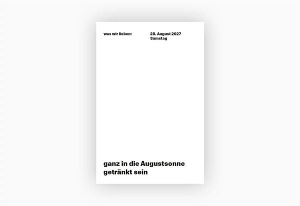 Produktbild: was wir lieben: in 365 Tagen