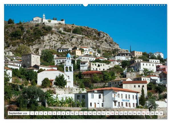 Produktbild: ALBANIENS Sch&ouml;nheiten (hochwertiger Premium Wandkalender 2026 DIN A2 quer), Kunstdruck in Hochglanz