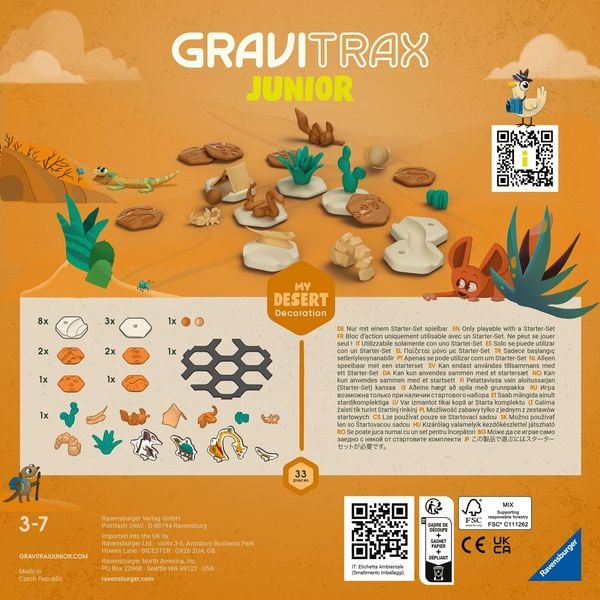 Ravensburger - GraviTrax Junior Extension Desert