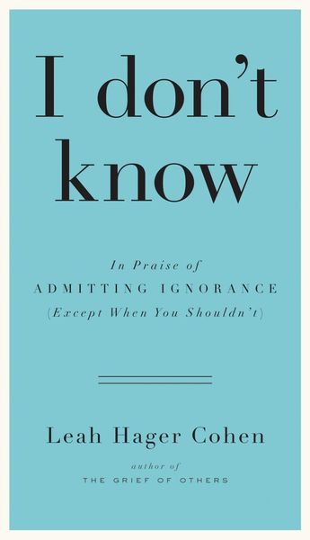 Produktbild: I don't know