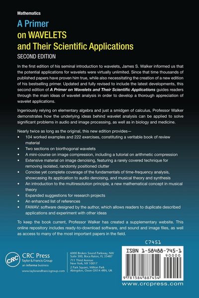 Produktbild: A Primer on Wavelets and Their Scientific Applications