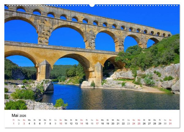 Produktbild: Provence - Zwischen Meer und Alpen (hochwertiger Premium Wandkalender 2026 DIN A2 quer), Kunstdruck in Hochglanz