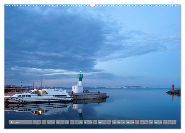 Produktbild: Hausbooturlaub Frankreich - Canal du Midi (hochwertiger Premium Wandkalender 2026 DIN A2 quer), Kunstdruck in Hochglanz