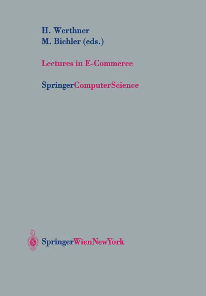 Produktbild: Lectures in E-Commerce