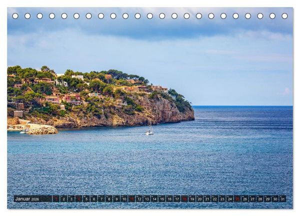 Produktbild: Mallorca - Mediterranes Flair (Tischkalender 2026 DIN A5 quer), CALVENDO Monatskalender