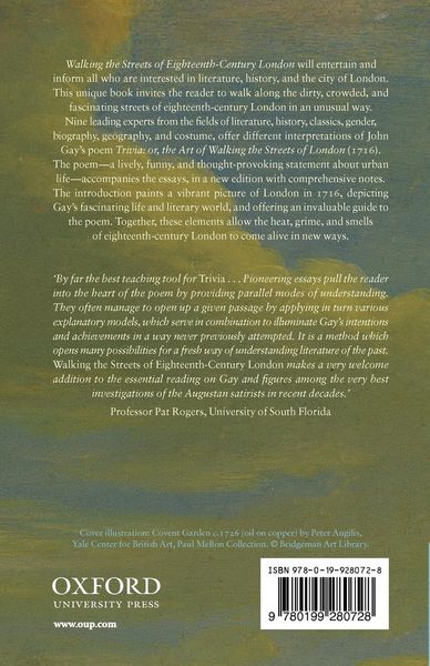 Produktbild: Walking the Streets of Eighteenth-Century London