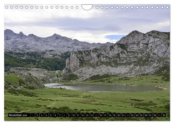 Produktbild: Spaniens wilder Norden (Wandkalender 2026 DIN A4 quer), CALVENDO Monatskalender