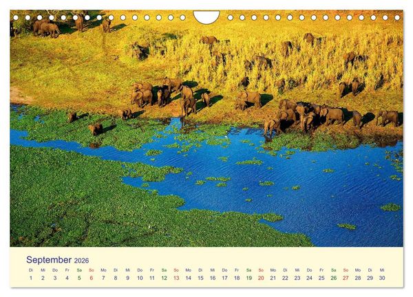 Produktbild: Faszination Afrikanischer Landschaften (Wandkalender 2026 DIN A4 quer), CALVENDO Monatskalender