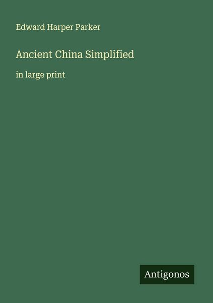 Produktbild: Ancient China Simplified