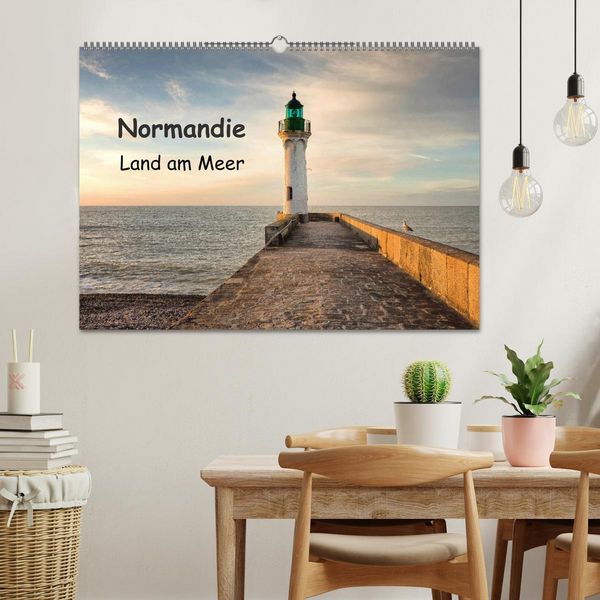 Produktbild: Normandie - Land am Meer (Wandkalender 2026 DIN A2 quer), CALVENDO Monatskalender