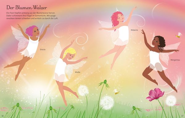 Produktbild: Mein gro&szlig;es Anziehpuppen-Stickerbuch: Feen-Ballett und Tanzende Feen