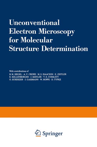 Produktbild: Unconventional Electron Microscopy for Molecular Structure Determination