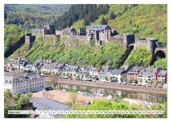Produktbild: Circuit en Belgique (Calendrier de bureau 2026 DIN A5 vertical), CALVENDO calendrier mensuel