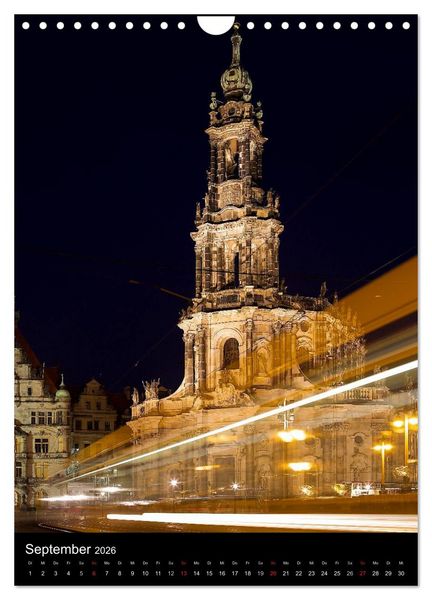Produktbild: Die wundersch&ouml;ne Stadt Dresden (Wandkalender 2026 DIN A4 hoch), CALVENDO Monatskalender