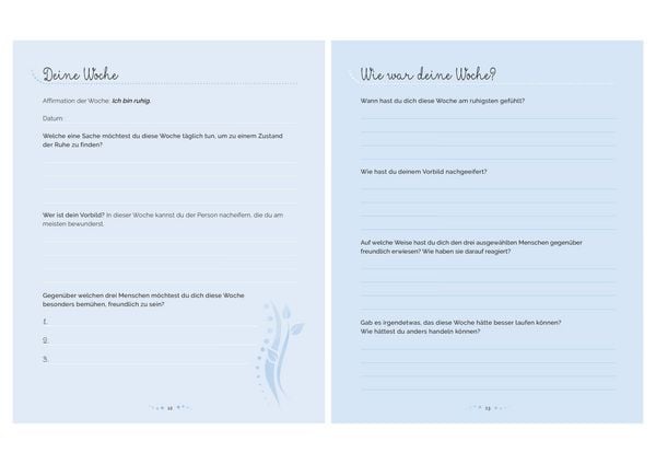 Produktbild: T&auml;glich 5 Minuten der Ruhe - Mein Achtsamkeitstagebuch. F&uuml;r mehr Ruhe und Gelassenheit -