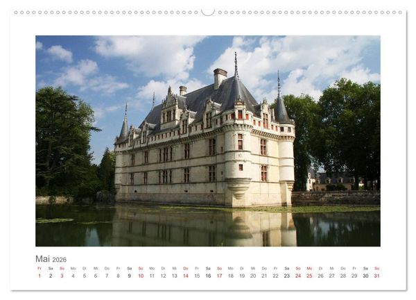 Produktbild: Unterwegs an der Loire (Wandkalender 2026 DIN A2 quer), CALVENDO Monatskalender