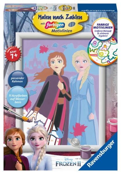 Ravensburger - Malen nach Zahlen - Frozen 2 - Schwesternliebe