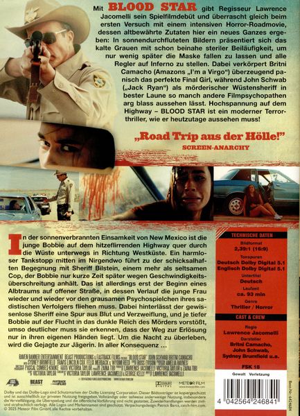 Produktbild: Blood Star: Gnadenlose Jagd