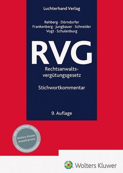 Produktbild: RVG - Kommentar