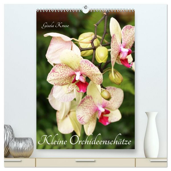Produktbild: Kleine Orchideensch&auml;tze (hochwertiger Premium Wandkalender 2026 DIN A2 hoch), Kunstdruck in Hochglanz