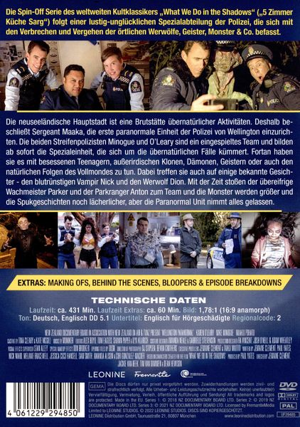 Produktbild: Wellington Paranormal - Staffel 1-3 [3 DVDs]