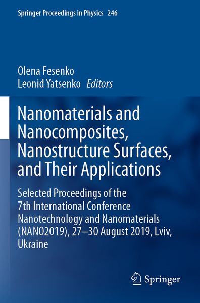 Produktbild: Nanomaterials and Nanocomposites, Nanostructure Surfaces, and Their Applications