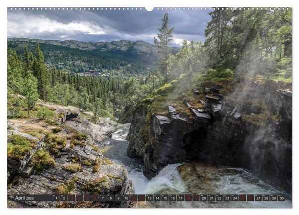 Produktbild: Norwegen, Oppland (hochwertiger Premium Wandkalender 2026 DIN A2 quer), Kunstdruck in Hochglanz