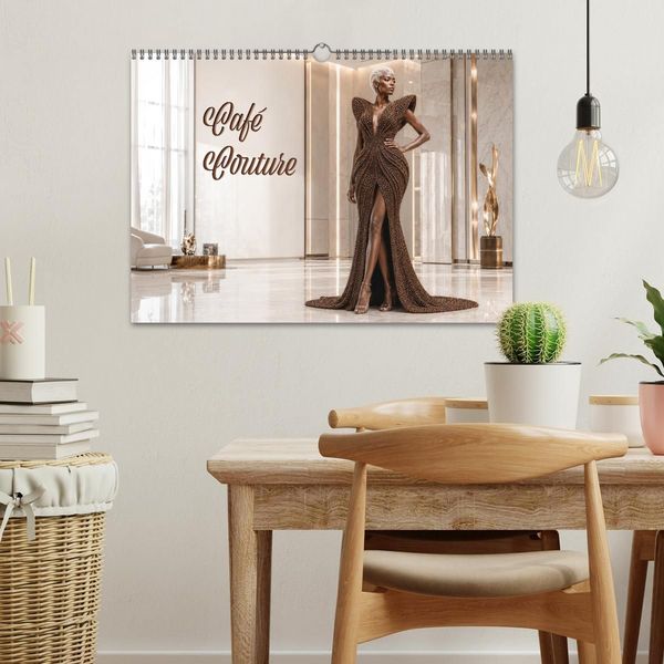 Produktbild: Caf&eacute; Couture (Wandkalender 2027 DIN A3 quer), CALVENDO Monatskalender