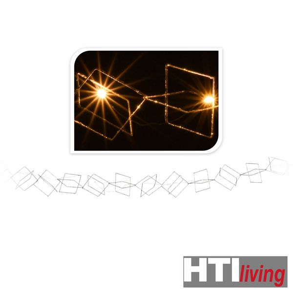 Produktbild: Koopman Girlande 20 LED 190 cm, 3-fach sortiert Girlande 20 LED 190 cm, 3-fach sortiert