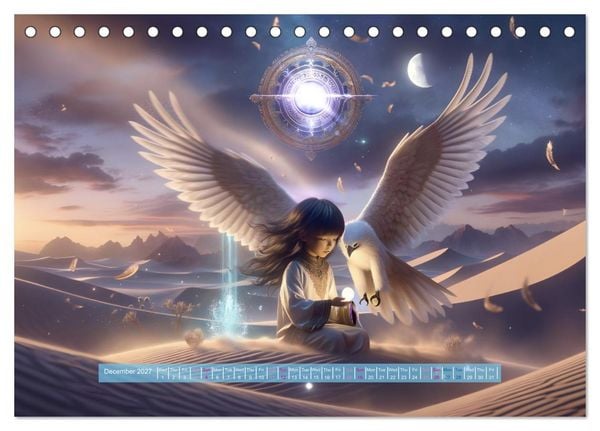 Produktbild: Spirit Animal Dreams (Desk Calendar 2027 DIN A5 landscape), CALVENDO 12 Month DeskCalendar