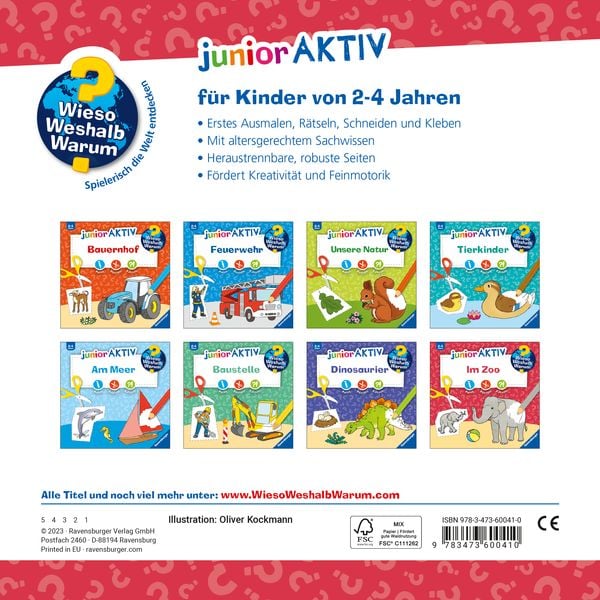 Produktbild: Wieso? Weshalb? Warum? junior AKTIV - Im Zoo