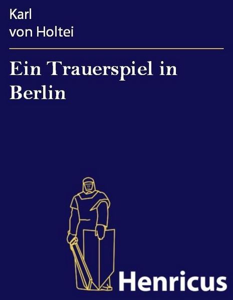Produktbild: Ein Trauerspiel in Berlin