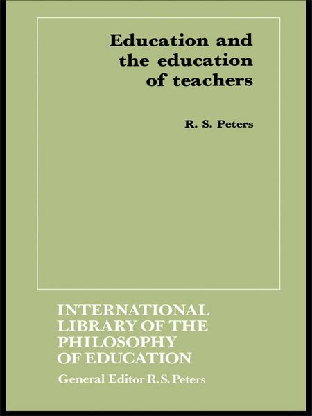 Produktbild: Education and the Education of Teachers