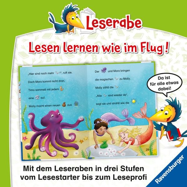 Produktbild: Leserabe Vor-Lesestufe - Meermädchen Mara und die magische Perle