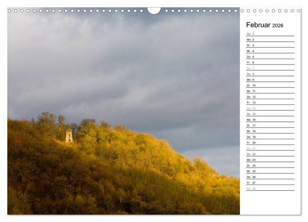 Produktbild: DER STEIGERWALD - Impressionen einer Landschaft (Wandkalender 2026 DIN A3 quer), CALVENDO Monatskalender