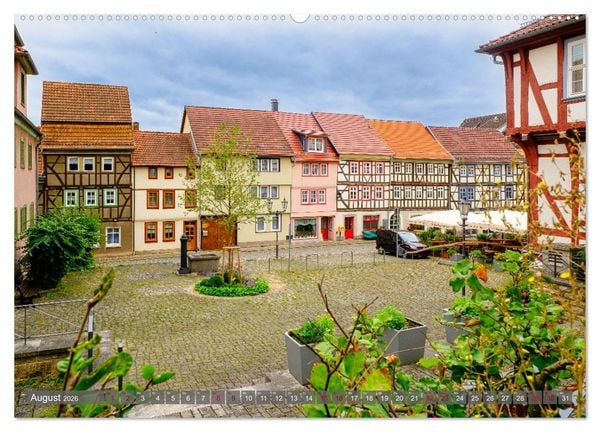 Produktbild: Ein Blick auf Treffurt (hochwertiger Premium Wandkalender 2026 DIN A2 quer), Kunstdruck in Hochglanz
