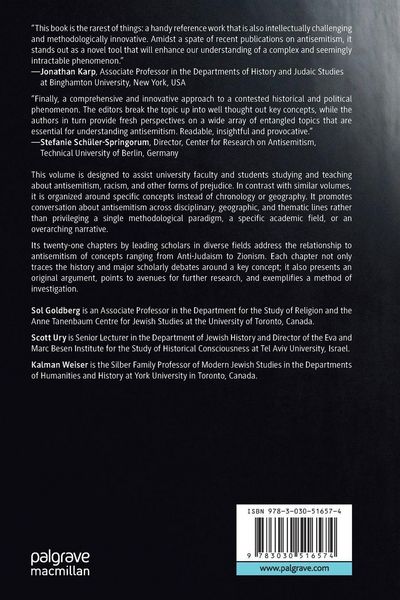 Produktbild: Key Concepts in the Study of Antisemitism