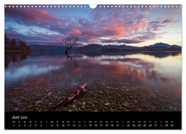 Produktbild: South Island - Neuseelands S&uuml;dinsel (Wandkalender 2026 DIN A3 quer), CALVENDO Monatskalender