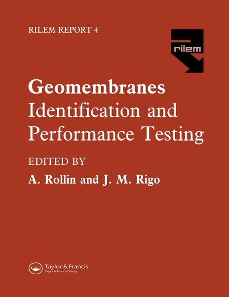 Produktbild: Geomembranes - Identification and Performance Testing