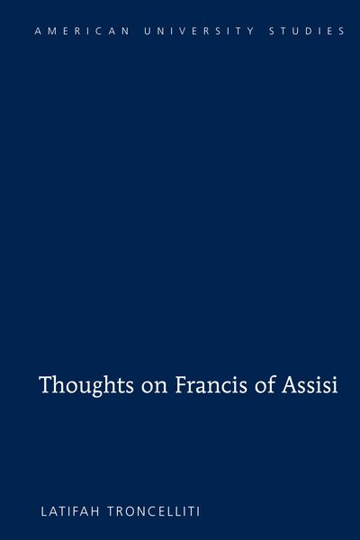 Produktbild: Thoughts on Francis of Assisi